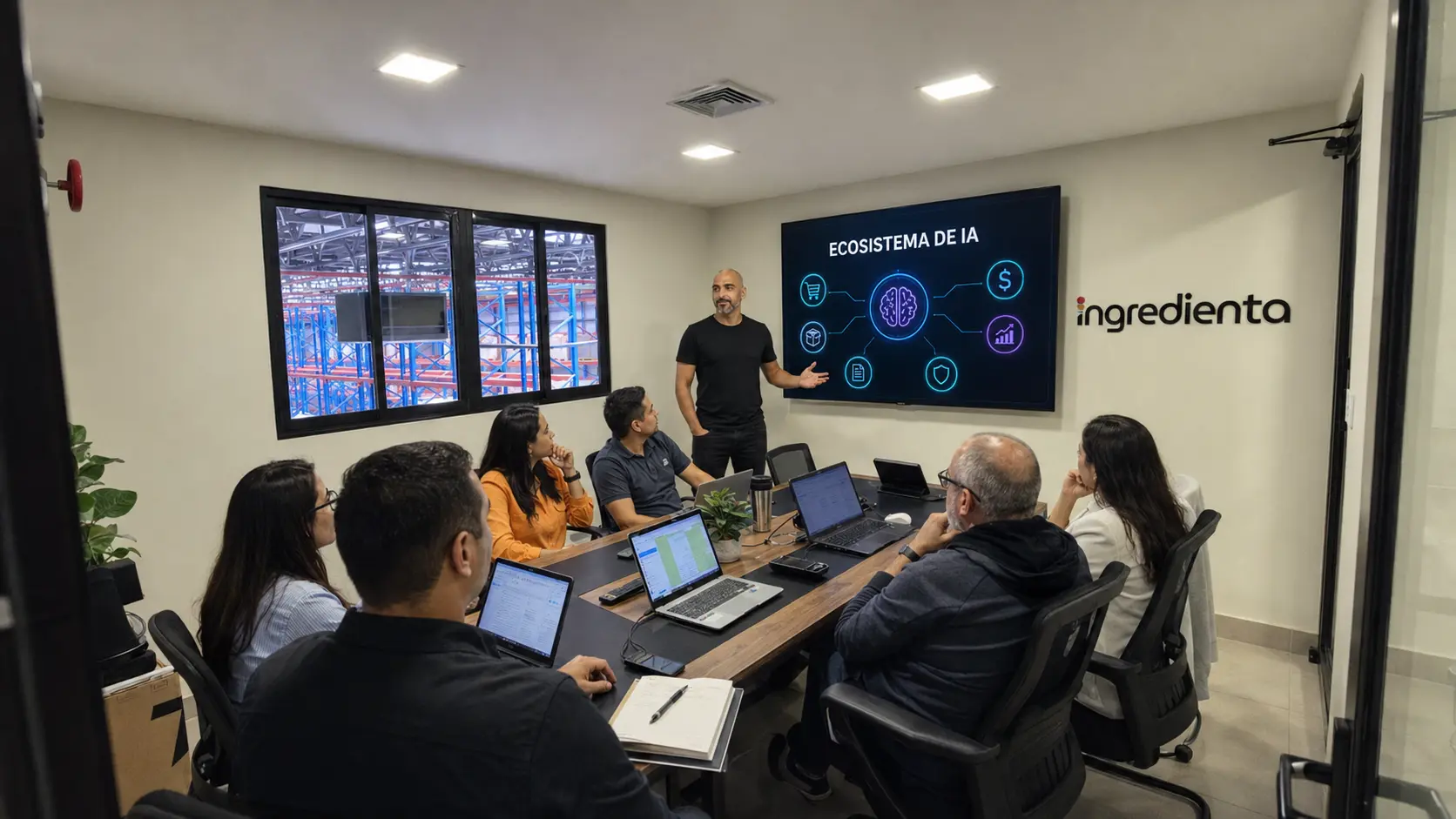 Sesión de trabajo de BEE SMART con el equipo de Ingredienta